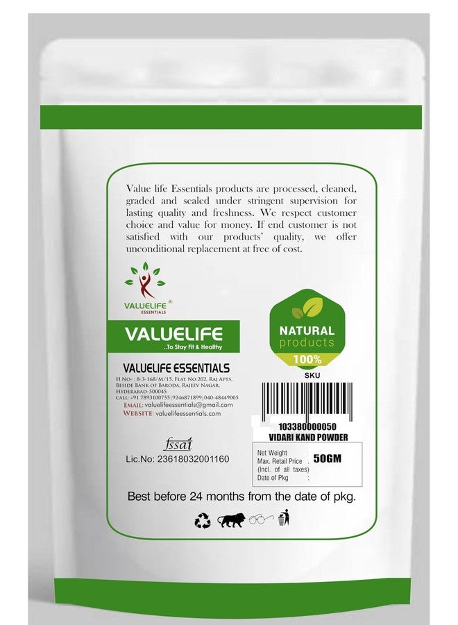 Value Life Essentials VALUE LIFE VIDARIKAND POWDER 50G - Image 2